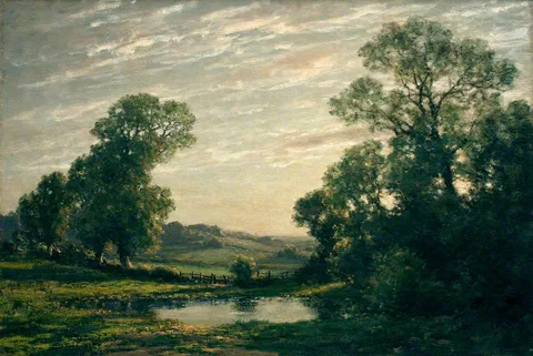 José Weiss, Landscape near Arundel, Sussex