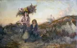 Edward John Cobbett, Women Gathering Heather