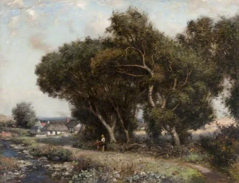 John Henderson, The Path by the Stream