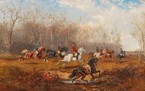 Alexander von Bensa, Hunting Party