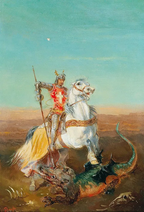 Alexander von Bensa, Saint George and the Dragon