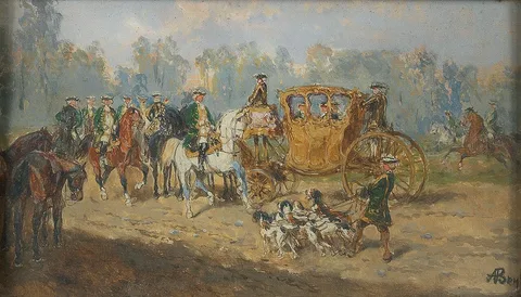 Alexander von Bensa, The Hunting Party