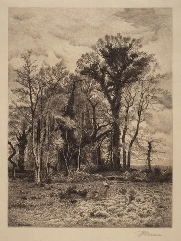 Peter Moran, The Edge of the Swamp