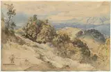 Carl Wilhelm Müller, Sun and Rain in the Serpentara near Olevano