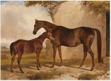 William Osborne, A Mare and Foal