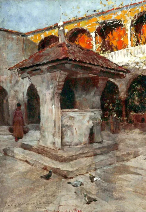David Woodlock, A Well, San Francesco del Deserto, Venice