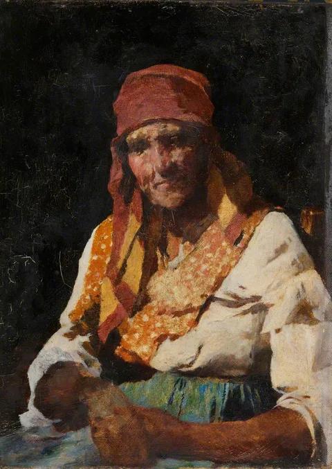 David Woodlock, Woman's Head