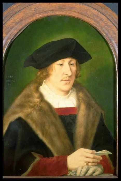 Quentin Massys, Portrait of a man with a letter in his hand