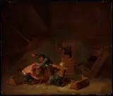 Bartholomeus Molenaer, A Tavern Brawl