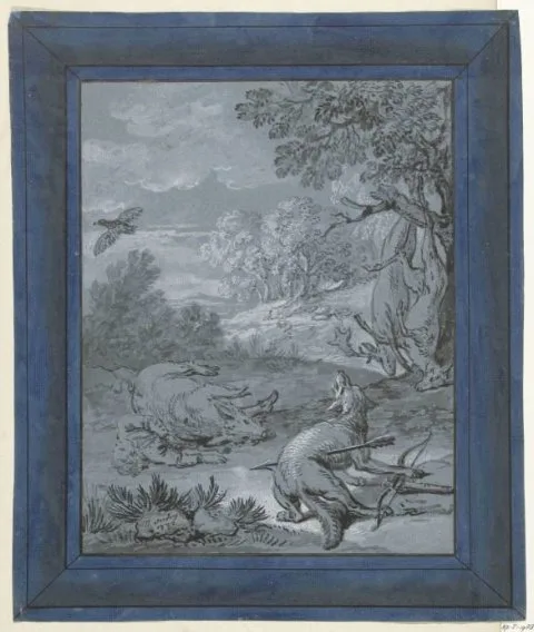 Jean-Baptiste Oudry, Illustraties voor fabels van Jean de la Fontaine
