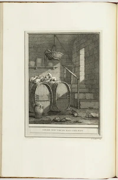 Jean-Baptiste Oudry, Fables choisies (volumes 1 and 2)
