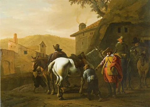 Pieter van Laer, Italian landscape