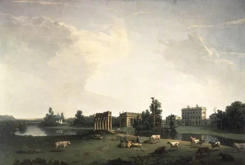 Nicholas Thomas Dall, The West Front of Shugborough