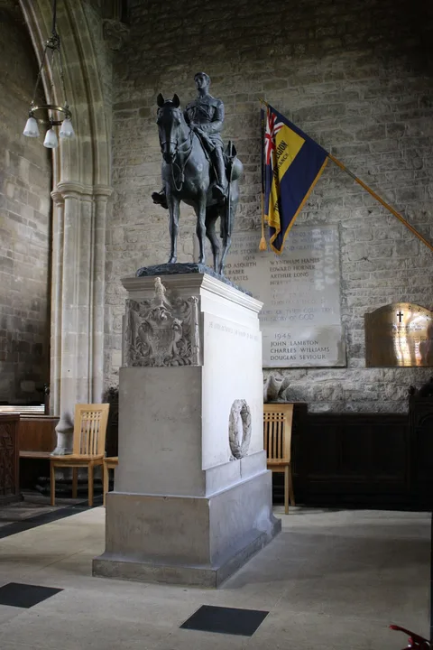 Edwin Lutyens, equestrian statue of Edward Horner