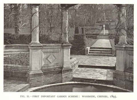 Edwin Lutyens, Woodside House Gardens