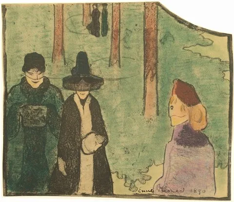 Émile Bernard, La Promenade