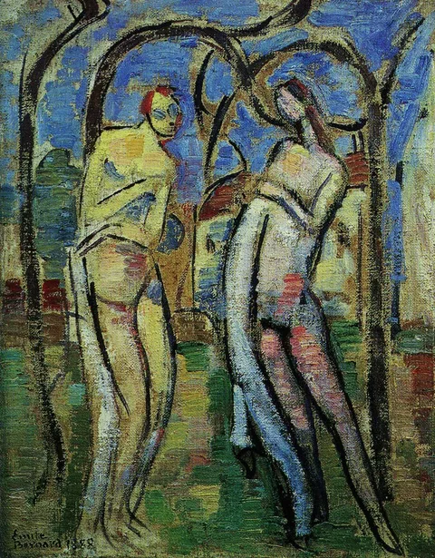 Émile Bernard, Adam and Eve