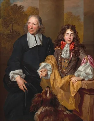Nicolas de Largillière, Portrait of a Young Man and His Tutor