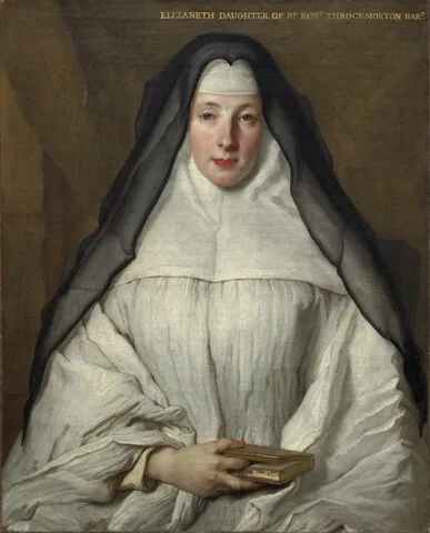 Nicolas de Largillière, Elizabeth Throckmorton, Canoness of the Order of the Dames Augustines Anglaises