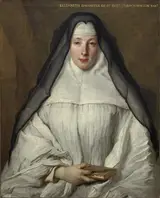 Nicolas de Largillière, Elizabeth Throckmorton, Canoness of the Order of the Dames Augustines Anglaises