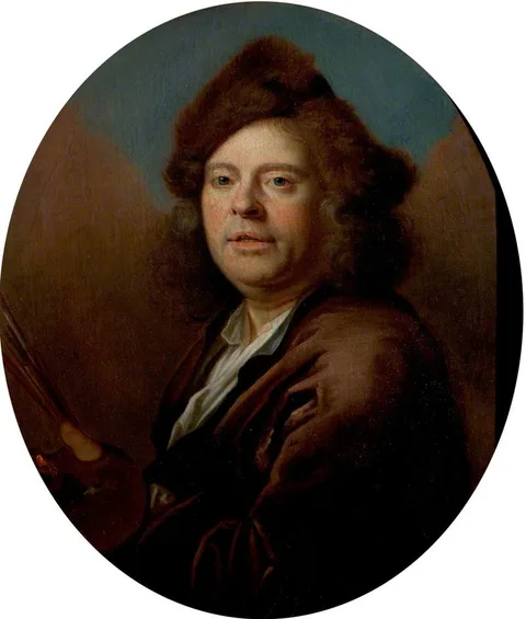 Nicolas de Largillière, Portrait of Jan Siberechts (1627-1703)