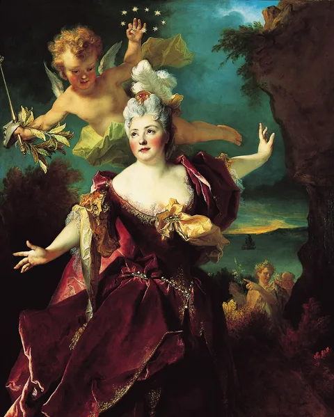 Nicolas de Largillière, Portrait of Portrait de Marie-Anne de Châteauneuf, known as Mademoiselle Duclos, in the role of Ariane