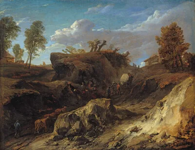 Cornelis Huysmans, The Hollow Road