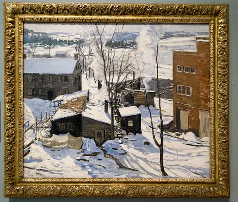 Walter Elmer Schofield, The Powerhouse, Falls Village, Connecticut