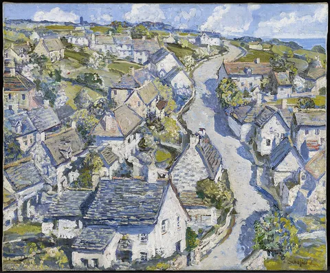 Walter Elmer Schofield, Mining Village in Cornwall