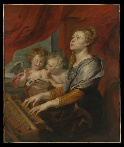 Abraham Jansz. van Diepenbeeck, Saint Cecilia