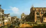 gen. Canaletto Bernardo Bellotto, The Campo di SS. Giovanni e Paolo, Venice