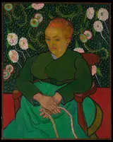Vincent van Gogh, La Berceuse (Woman Rocking a Cradle; Augustine-Alix Pellicot Roulin, 1851–1930)