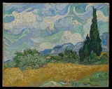 Vincent van Gogh, Wheat Field with Cypresses