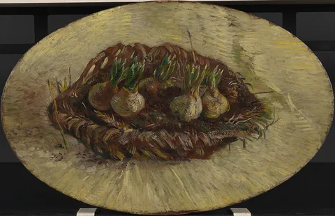 Vincent van Gogh, Basket of Hyacinth Bulbs