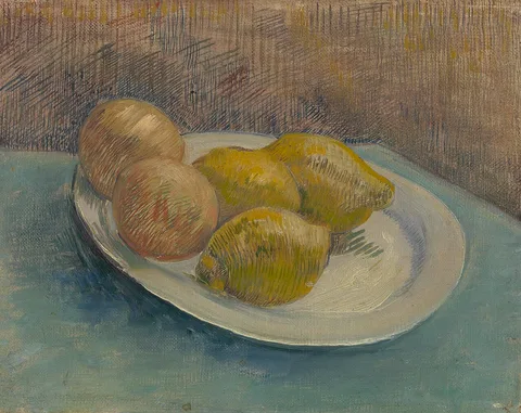 Vincent van Gogh, Dish with Citrus Fruit