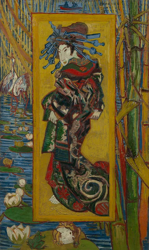 Vincent van Gogh, Courtesan (after Eisen)