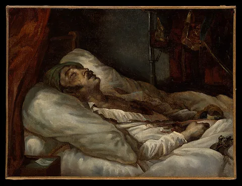 Théodore Géricault, General Letellier on His Deathbed