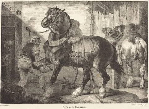 Théodore Géricault, A French Farrier