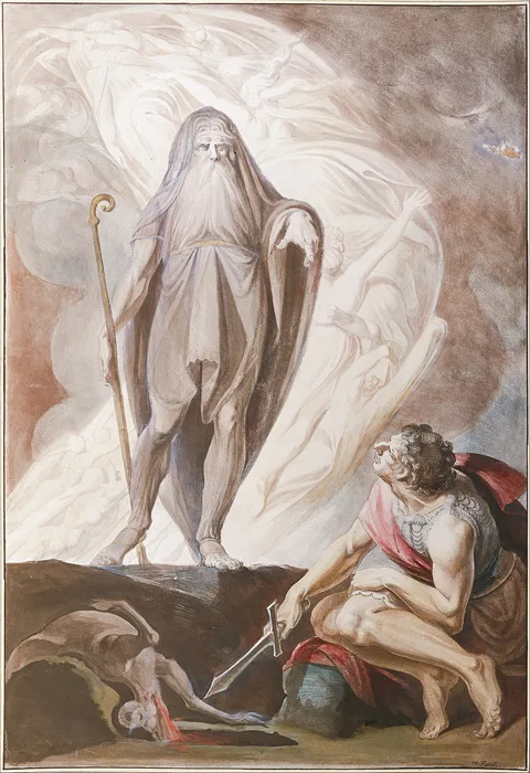 Henry Fuseli, Teiresias Foretells the Future to Odysseus