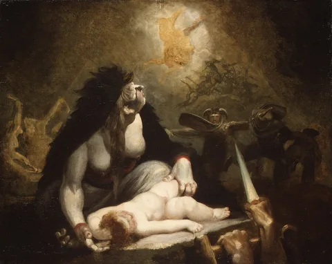 Henry Fuseli, The Night-Hag Visiting Lapland Witches