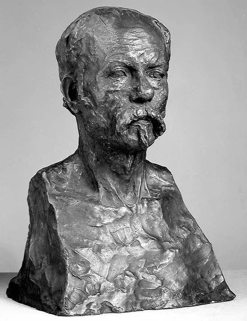 Gustav Vigeland, The author Arne Garborg