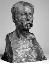 Gustav Vigeland, The author Arne Garborg