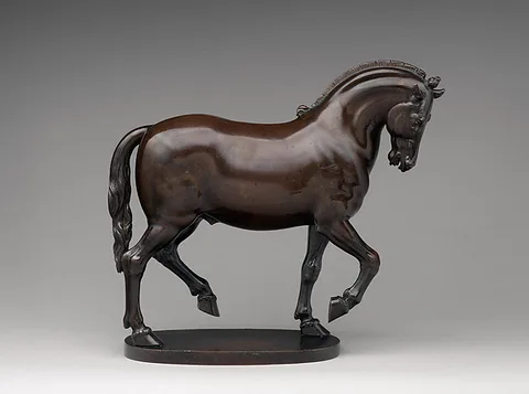 Giambologna, Trotting horse
