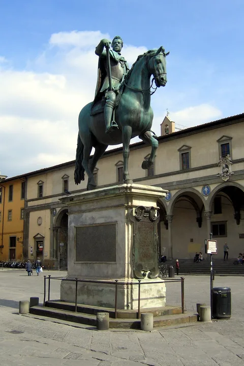 Giambologna, equestrian statue of Ferdinando I de' Medici