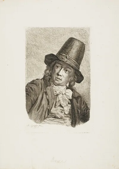 Anton Graff, Portrait of Abraham Bosse