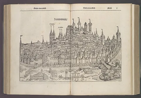 Hartmann Schedel, (Liber chronicarum) Registrum huius operis libri cronicarum cum figuris et ymagibus ab inicio mundi