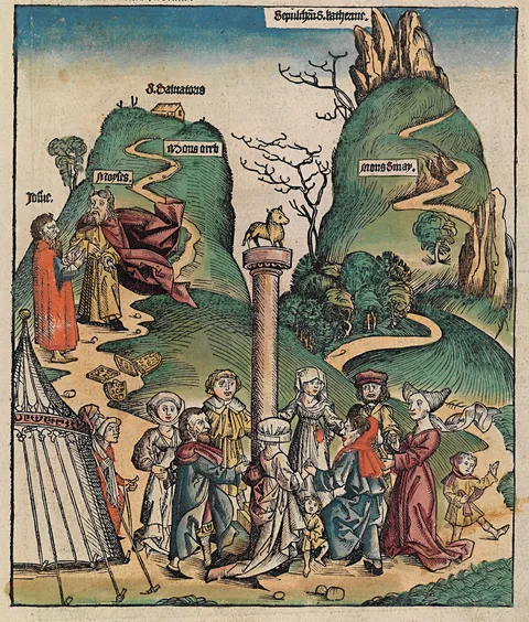 Hartmann Schedel, The Golden Calf from The Nuremberg Chronicle