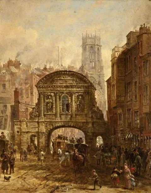 Louise Rayner, Temple Bar, London