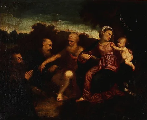 Paris Bordone, Sacred conversation