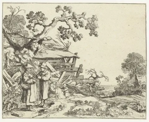Pieter de Molijn, Landschappen met figuren